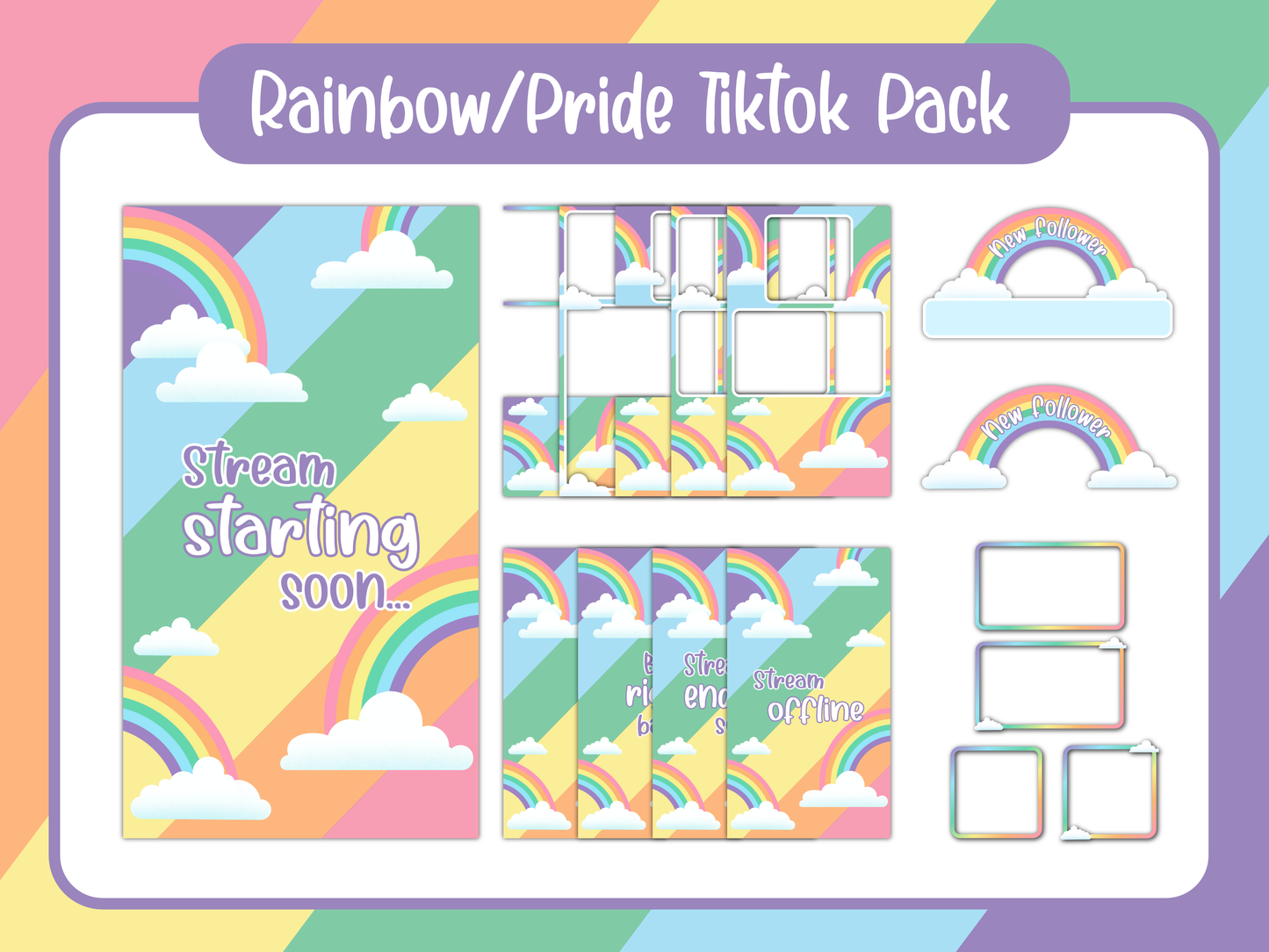 Rainbow Pride TikTok Pack