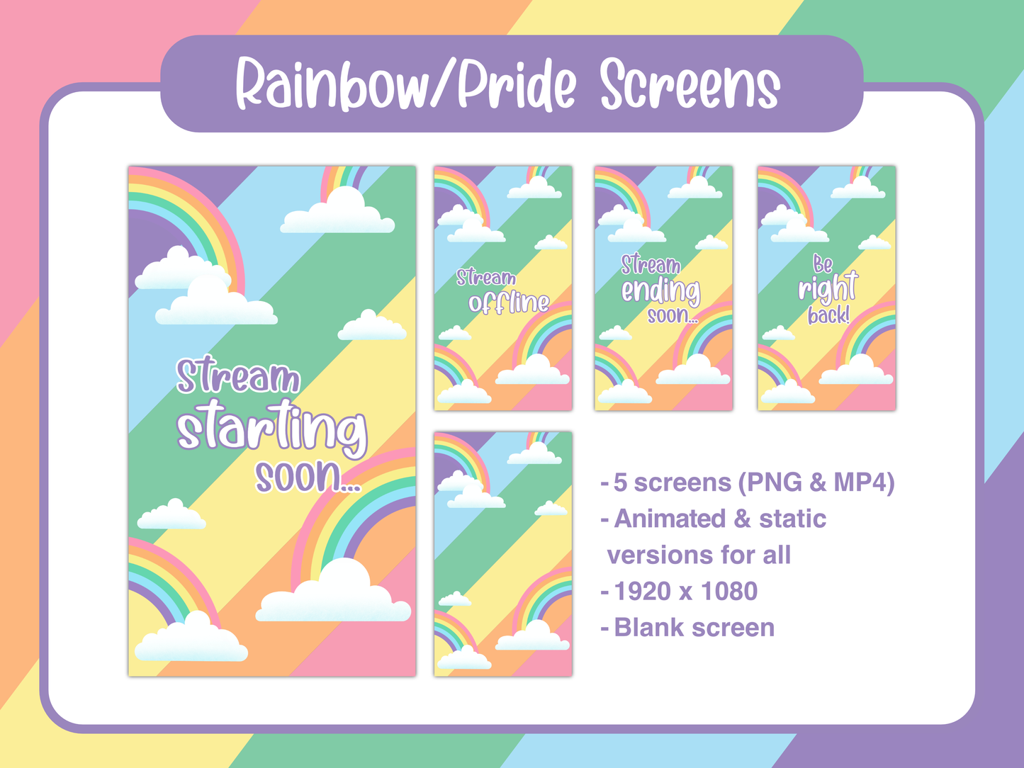 Rainbow Pride TikTok Pack