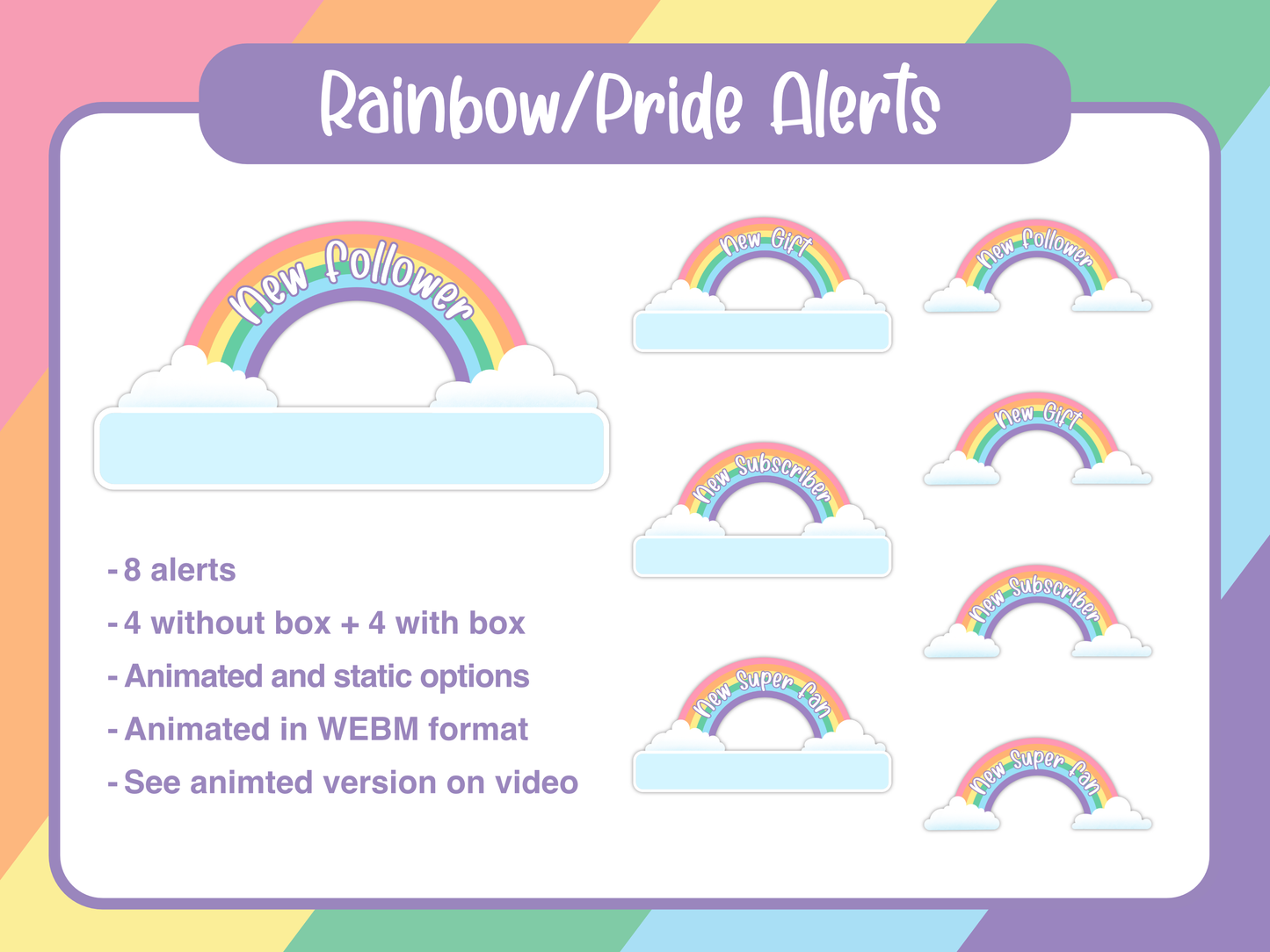 Rainbow Pride TikTok Pack