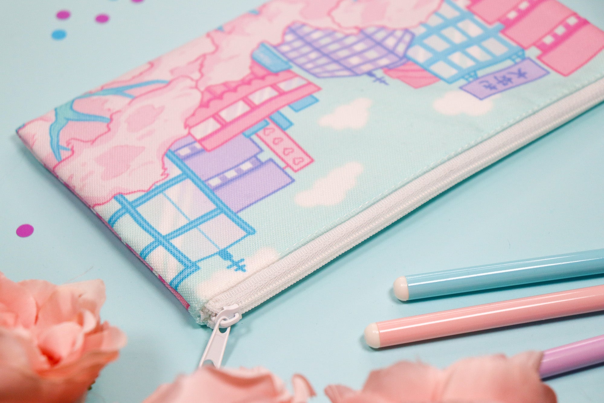 Sakura City Pencil Case