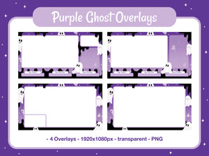 Purple Ghost Twitch Pack